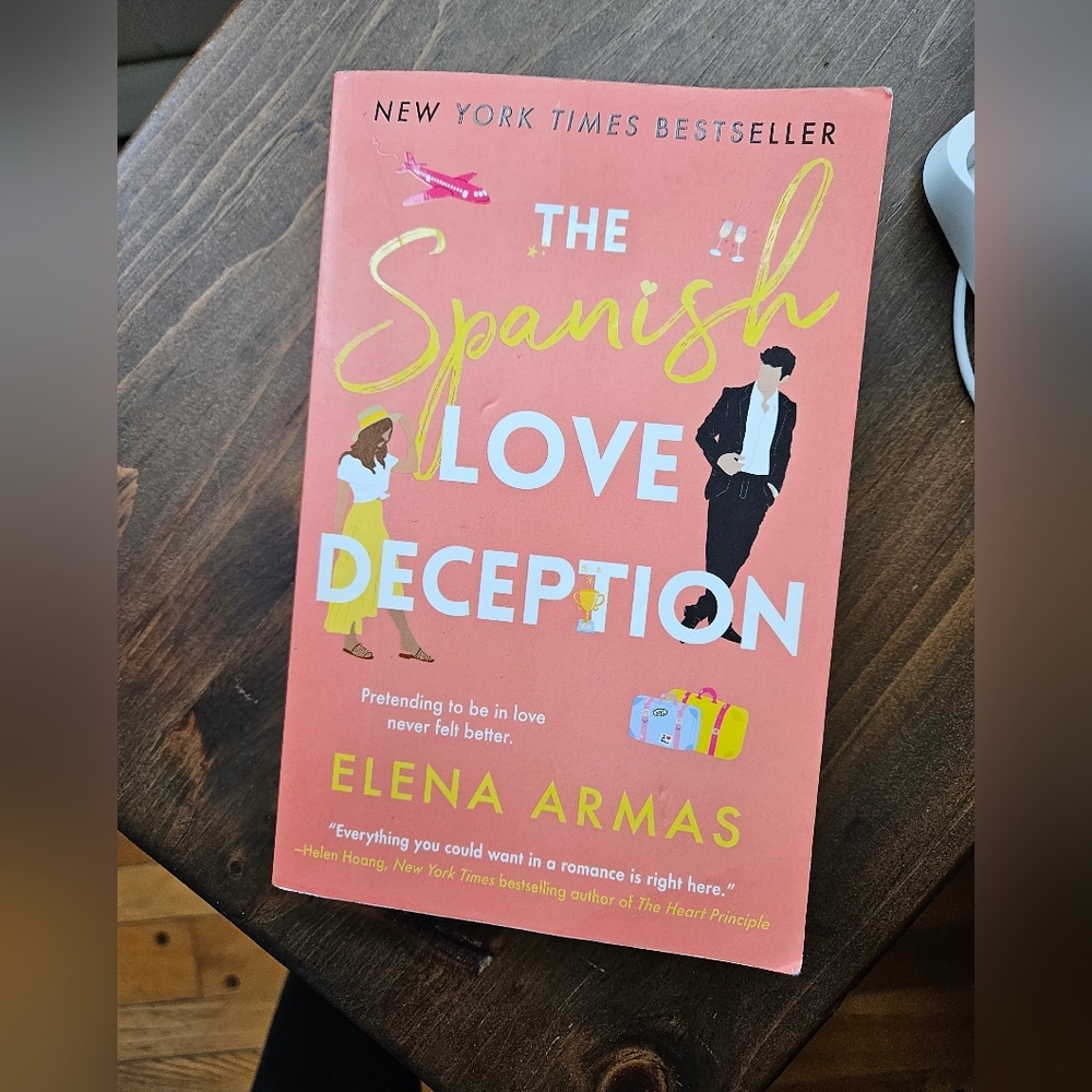 The Spanish Love Deception Paperback Novel by Elena Armas